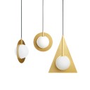 Tom Dixon - Plane Triangle & Round Pendant